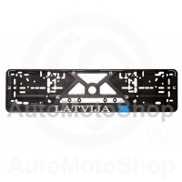 Vehicle Plate Frame Latvija EU. Numura Zīmes Rāmis.